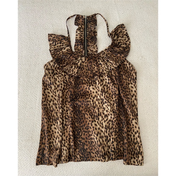 Cheetah print top - Picture 1 of 2